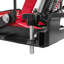 Cric de levage hydraulique pour motocyclette, capacité de 1500 lb, table élévatrice portative à ciseaux pour VTT avec 4 roulettes, support de levage hydraulique à pédale pour VTT UTV Powersports