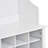 Hall Tree 60'' Wide with Bench and Shoe Storage-1982507495