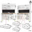 Kitchen Cabinet With Led, 5 Doors And 2 Drawers Black-122746432