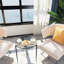 Jaiquez Glass Top End Table-772680106