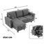 Celis 3 Seater Sofa & Chaise-699980109