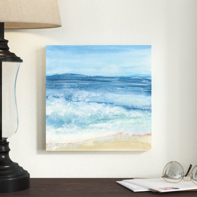 «Coastal III» par Chris Paschke, reproduction d'art sur toile tendue