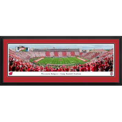 NCAA Wisconsin Badgers Football Panoramic Print