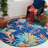 Toro Hand Tufted Wool Floral Rug-1155624869