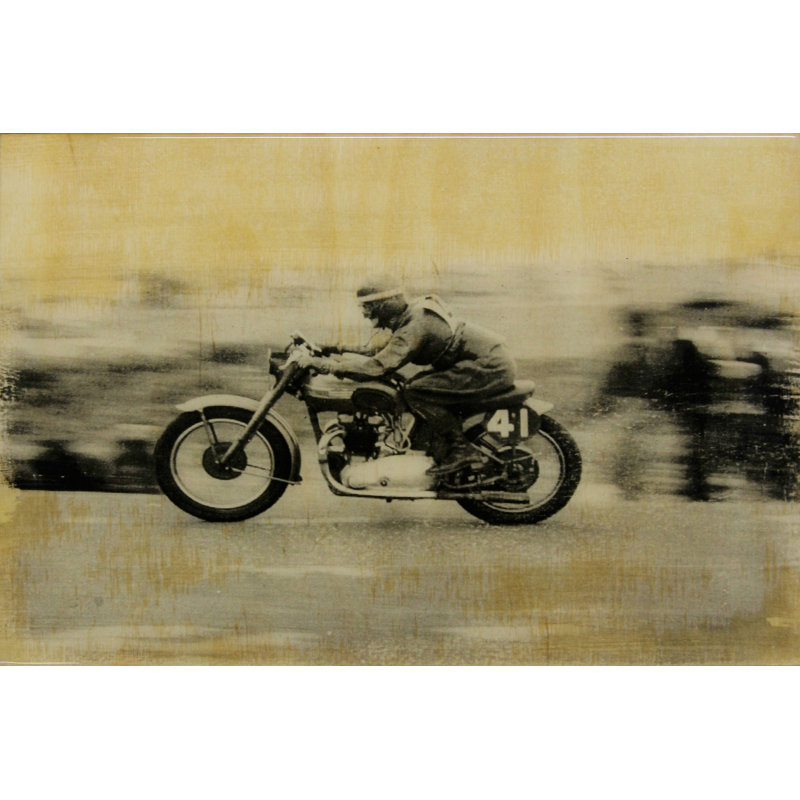 Bike 1 - Wrapped Canvas Print, 51 cm H x 76 cm W x 3.81 cm D