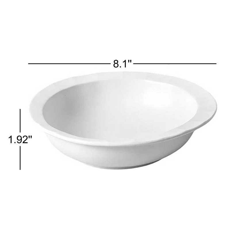 Ensemble de bols à pâtes 4 pièces Stone Lain Oasis, Blanc