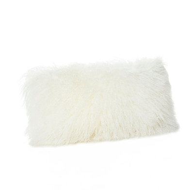Tibetan Lamb Sheepskin Pillow by Outpost Original