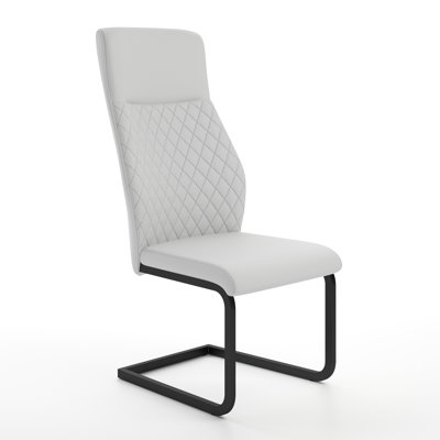 Lynasia Faux Leather Side Chair