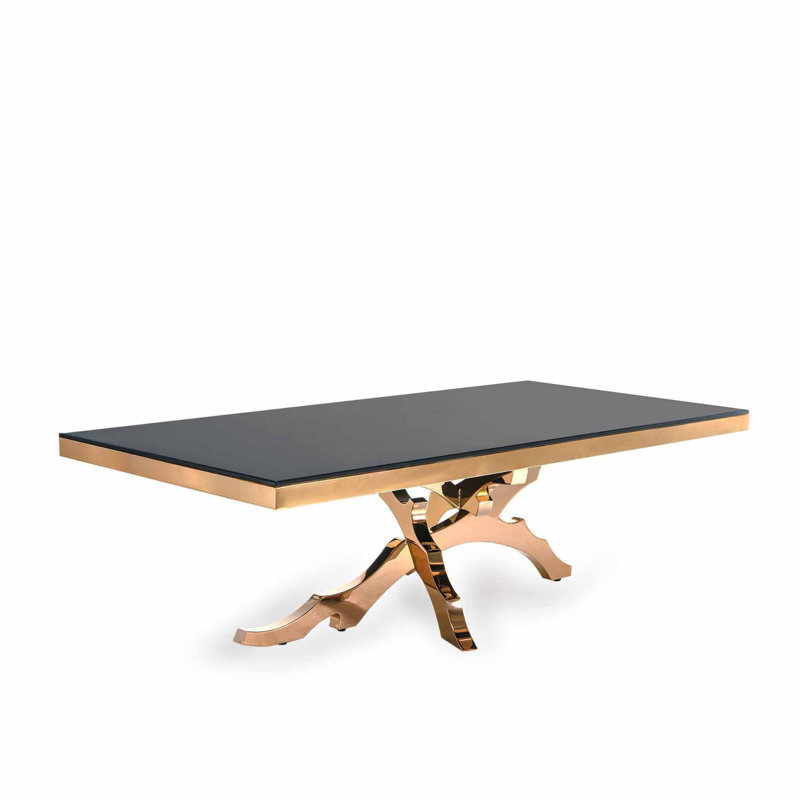Table basse abstraite, Or