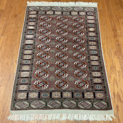  Handmade Turkoman Wool Rug