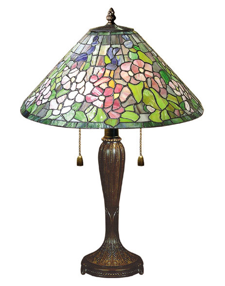 Lampe de table 24 po hollyhock