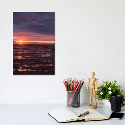 «Lake Tahoe Sunset» par Bethany Young, reproduction de photo sur toile tendue