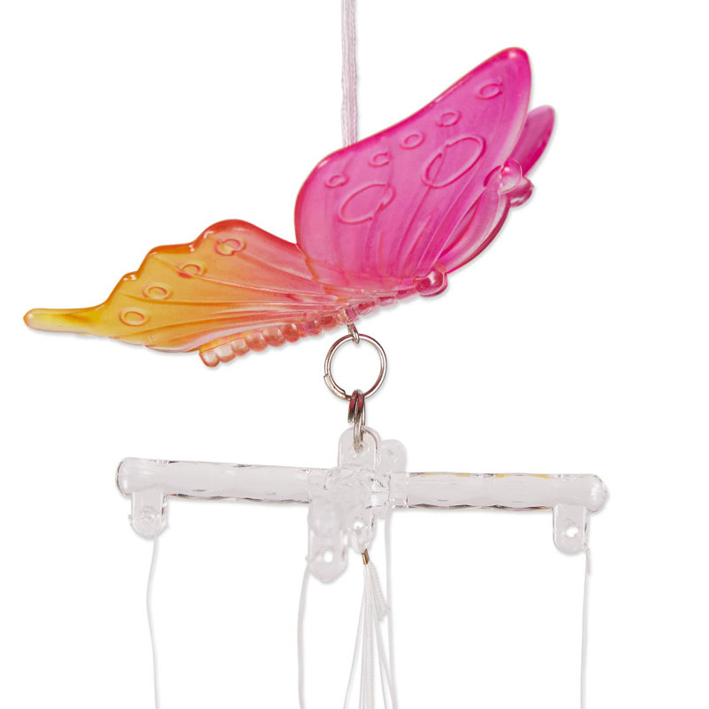 CARILLON À VENT RAINBOW BUTTERFLY