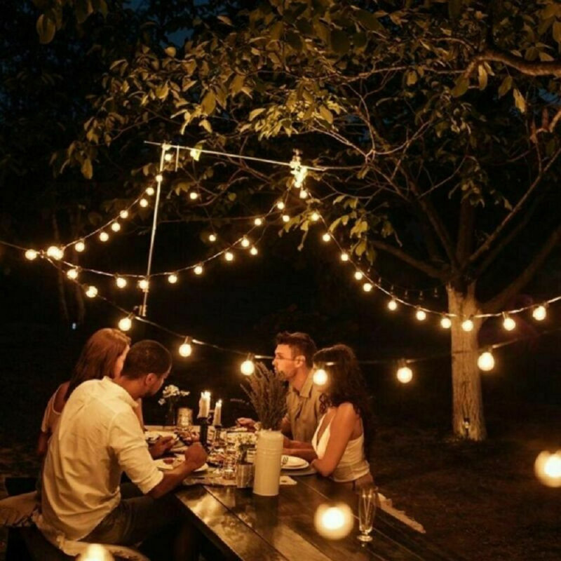 Edicott 1 - Bulb 8.4'' Solar Powered LED Globe String Light