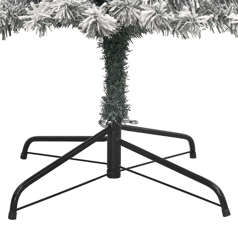 Artificial Christmas Tree with 300 LEDs with Stand, 8.86' H, White