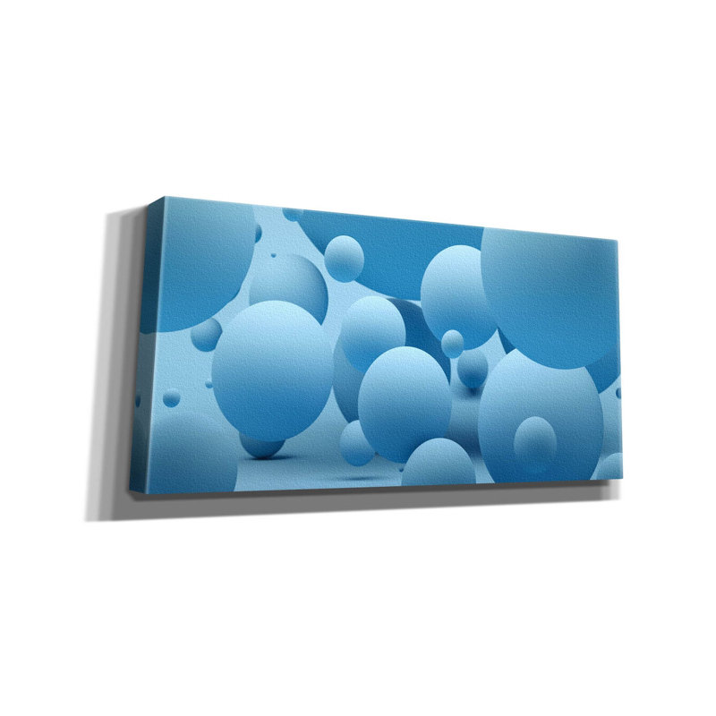 Bulle de pluie sur toile, H 20 po x l 40 po x P 1,5 po