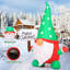 Gnome gonflable de Noël avec lumières DEL