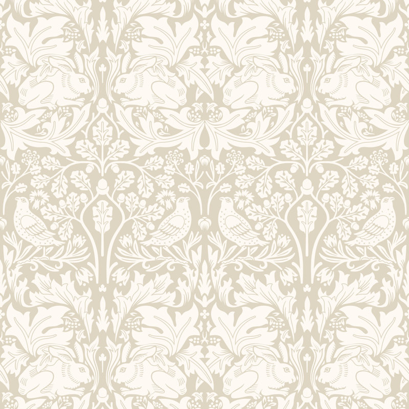 Padstow 10m x 50cm Matte Wallpaper Roll, Natural