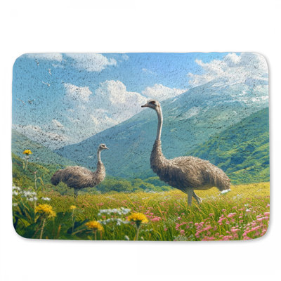 Tapis de bain Emus Wildlife