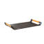 MIMO Aluminium Serving Tray with Teak Handles