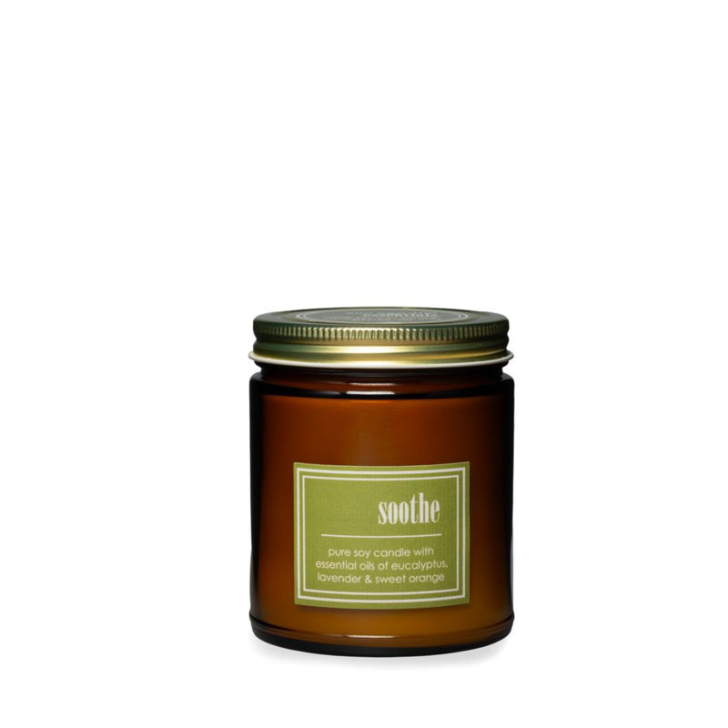 Bougie parfumée à l'huile essentielle Soothe Pure