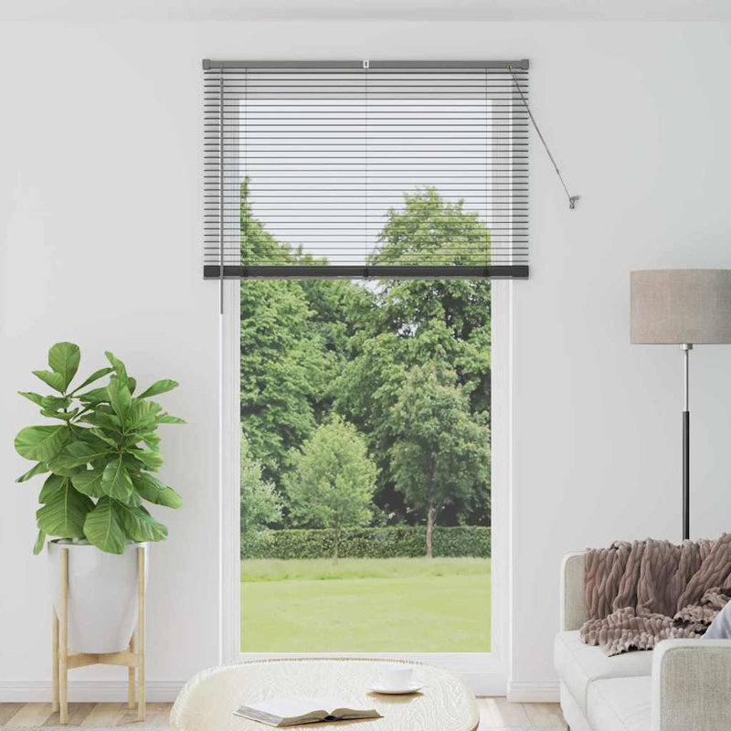 Venetian Blind, Dark Gray, 220cm L x 120cm W