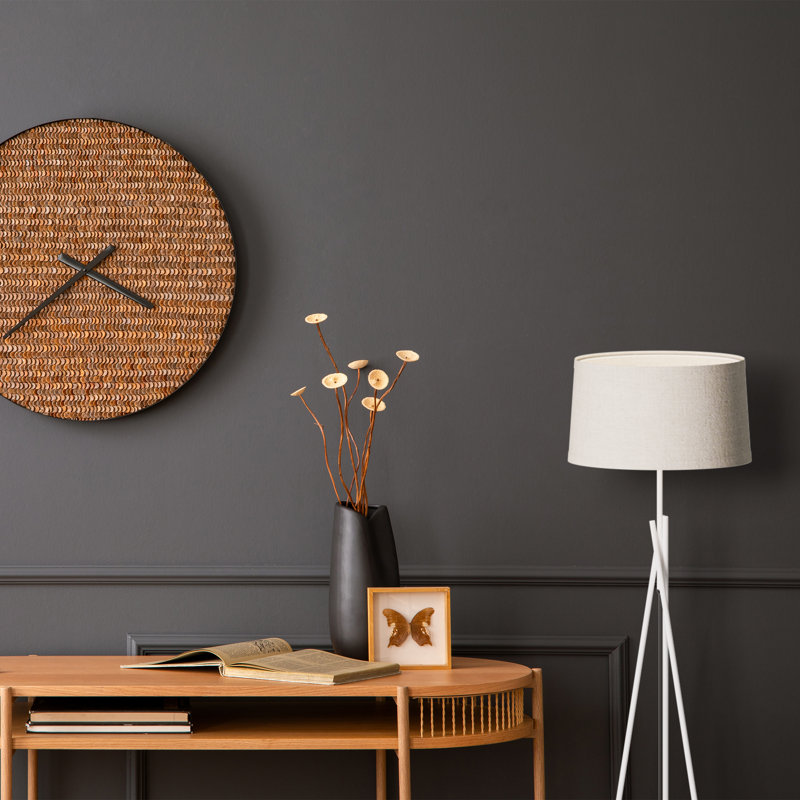 Lampe sur pied avec abat-jour 66 po Sleek Crossed Legs - Abat-jour E26