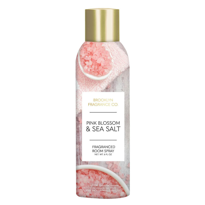 Brooklyn Fragrance Co. Spring Spa Room - Assainisseur d'air de qualité supérieure - Vaporisateur de parfum durable pour la salle de bain, le bureau et les petits espaces - 6 oz liq.
