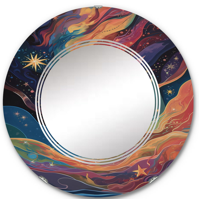 Miroir mural Wilmetta, 24 po x 24 po