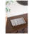 Scalloped Natural Gray Marble Serving Tray, 14x8 Inch Rectangular Stone Platter