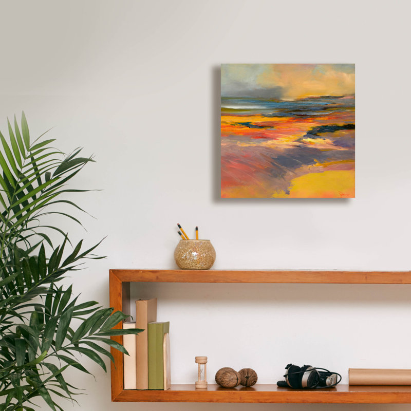  'Blazing' by Patrick Dennis Canvas Wall Art, 12" x 12", 12" H x 12" W