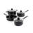 Chef Du Jour 7-Piece Non-Stick Cookware Set-19149415