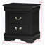 Table de chevet avec 2 tiroirs-122903042