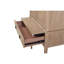 Armoire de bar 172,05 lb couleur sable, rangement pour le vin et tiroirs 18 po Large couleur avec tablette coulissante