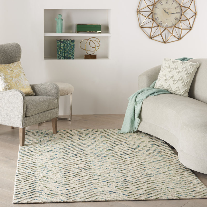 Tulia Chevron Hand Woven Area Rug, Rectangle 160 x 221cm
