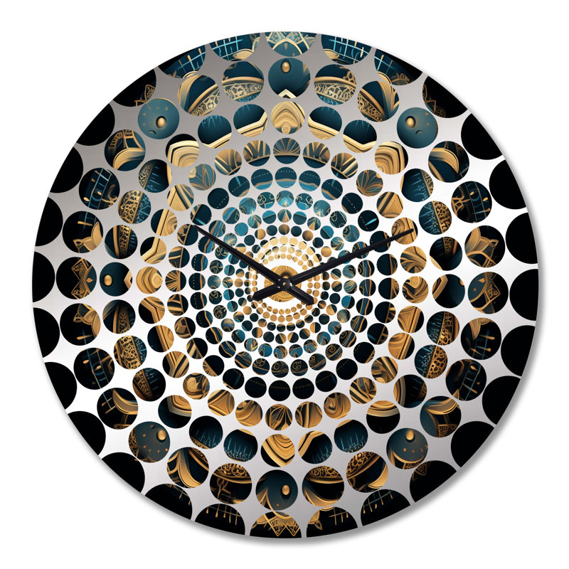Horloge murale Reeves - Boho Mandala, Grand