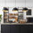 15.75" Adjustable Black Dome Pendant Light-1730210300-1763569497-1730210302