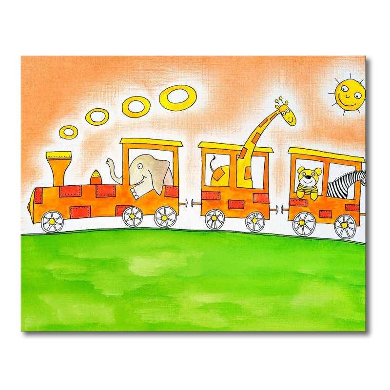 Wrapped Canvas Painting, 80cm H x 100cm W x 2cm D
