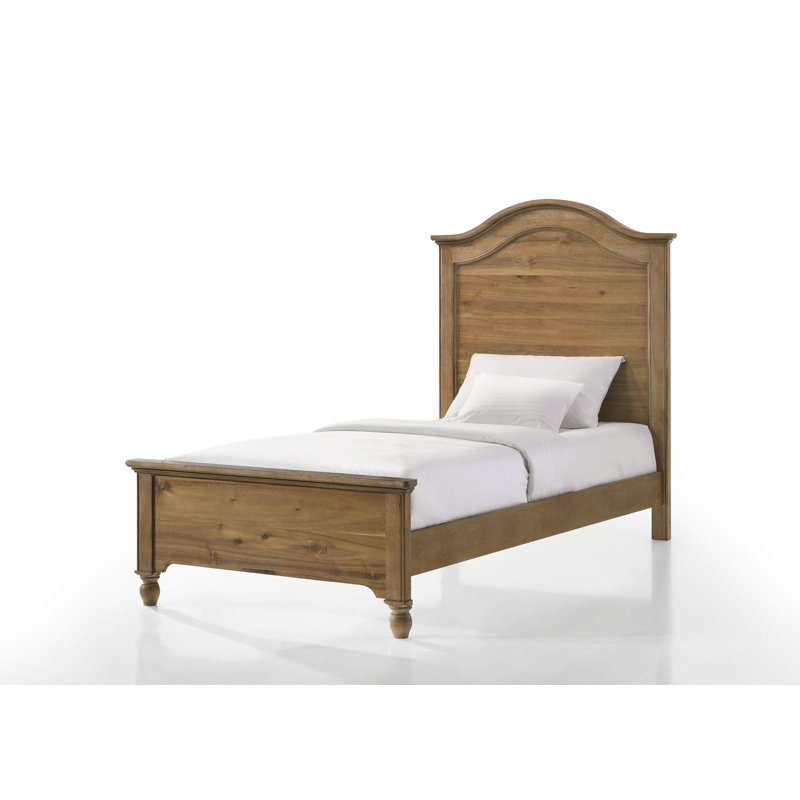 Edan Highland Farmhouse Wood Complete Bed, Twin