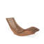 Arbaaz 180 cm Long Acacia Single Chaise with Cushions-729974980