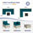 7 Pieces Rattan Patio Conversation Sets With Cushions-1993014275