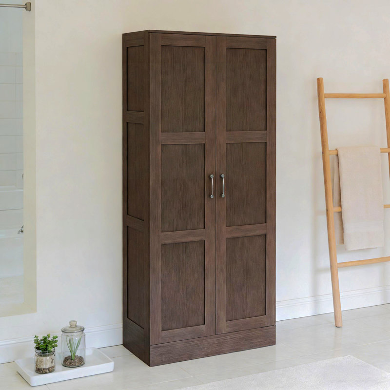 Versatile Storage Cabinet with Adjustable Shelves and Soft Close Doors