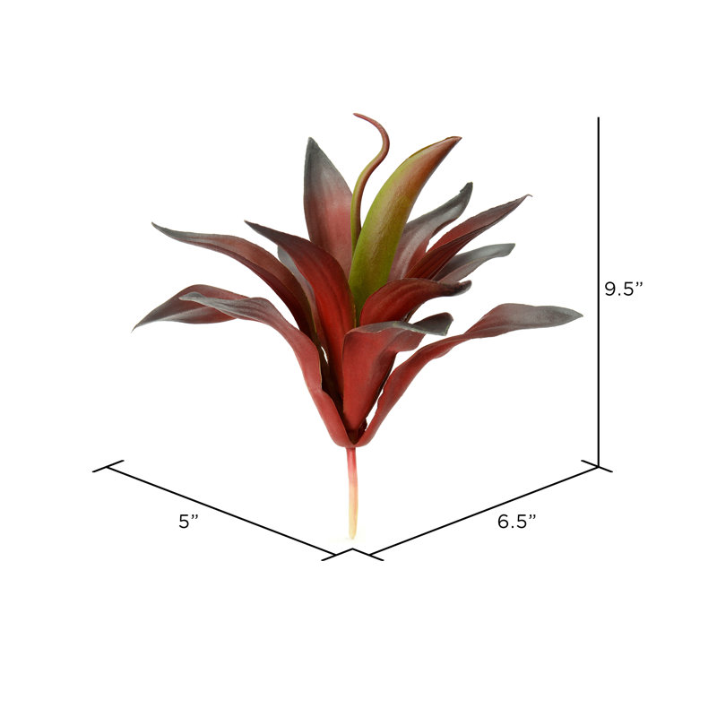 9.5'' Faux Aloe Vera Branch