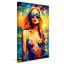 Summer Girl in Bikini - peinture sur toile tendue-88068995