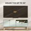 HOMCOM Entertainment Center with Adjustable Shelf for TVs up to 36 Inch