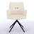 Modern Upholstered Swivel Dining Armchair-2042201605-2042201626