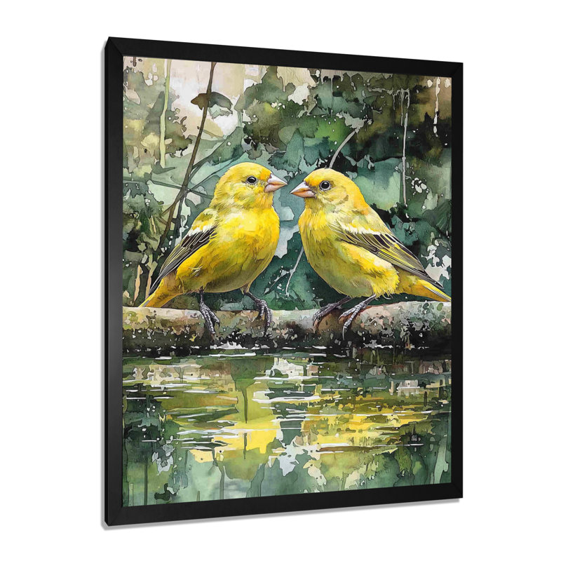 Laymon - Reproduction d'art mural animaux, H 20 po x l 12 po, Reproduction encadrée d'une seule photo, Noir