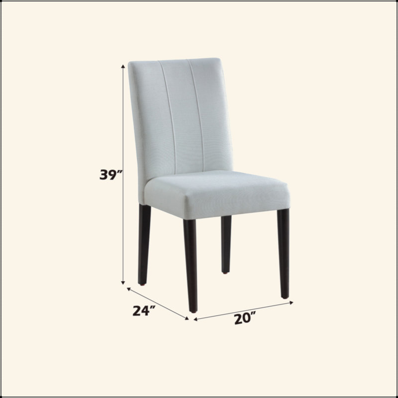 Ensemble de 2 chaises d'appoint Carena