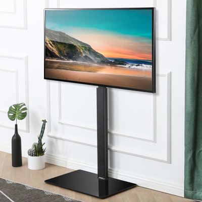 Abbing TV Foor Stand With Swivel Mount Height Adjustable For 32 To 60 Inch TV
