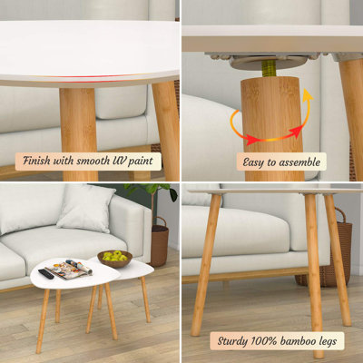 Brittaini Solid Wood Nesting Tables